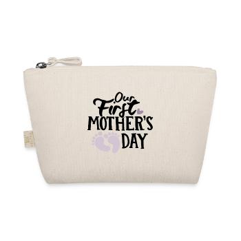 First Mothers day baby - Organic Pouch - nature - Front