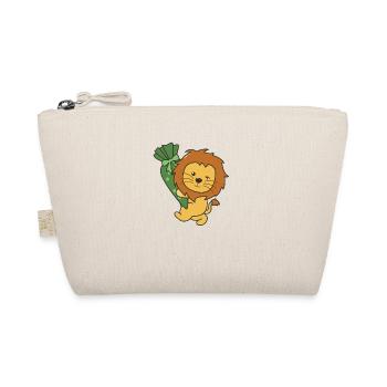 Bye bye Kindergarten Hello School Lion - Trousse biologique - nature - Devant