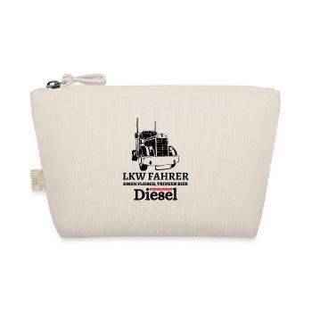 LKW Fahrer - Essen Fleisch Trinken Bier ... - Bio-Täschchen - Natur - Vorne
