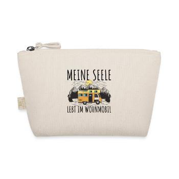 Wohnwagen Wohnmobil Camping Spruch - Bio-Täschchen - Natur - Vorne