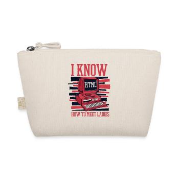 Je sais chaud pour rencontrer des dames Developer Coder - Trousse biologique - nature - Devant