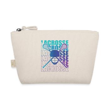 Lacrosse LAX Club Team Players Coach Fans Coach - Organic Pouch - nature - Front