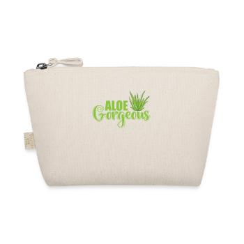 Aloe Gorgeous Aloe Vera Cream Cosmetics - Organic Pouch - nature - Front