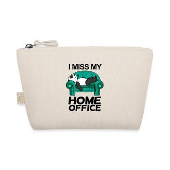 Home Office Miss Humor Funny - Organic Pouch - nature - Front