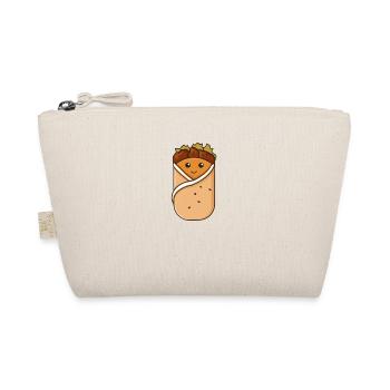 Döner Kebap Wrap Jufka Falaffel Design Kawaii - Trousse biologique - nature - Devant