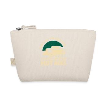 I Can Still Build Hot Rods Classic Retro Car - Organic Pouch - nature - Front