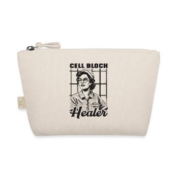 Cell Block Healer Corrections Nurse - Bio-Täschchen - Natur - Vorne