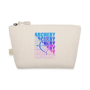 Archery Archer Archery Bow - Organic Pouch - nature - Front