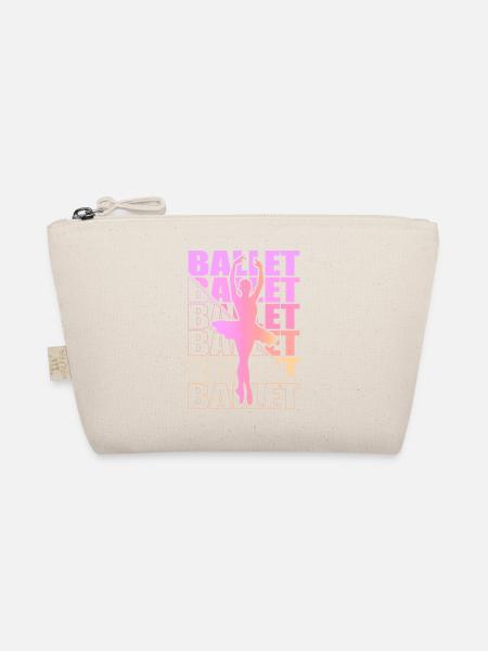 Ballet, Ballerine, Fille, Fille, Danse - Trousse biologique - nature - Devant