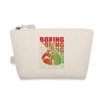 Boxen Martial Arts Boxing Box Club Boxer - Bio-Täschchen - Natur - Vorne