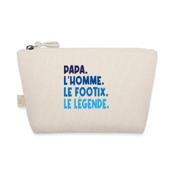 papa l'homme le footix le légende - Trousse biologique - nature - Devant