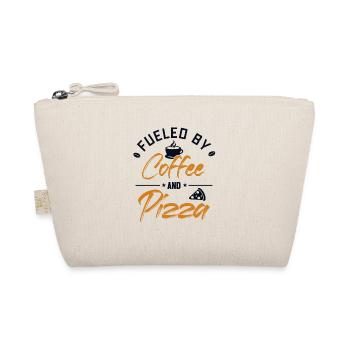 Fueled by Coffee and Pizza Pizzablech Pizzaofen - Bio-Täschchen - Natur - Vorne