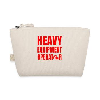 Excavator driver - Organic Pouch - nature - Front
