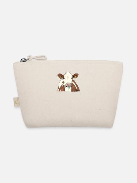 Fleckvieh I - Bio-Täschchen - Natur - Vorne