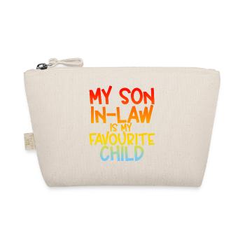 My Son In Law Is My Favourite Child - Organic Pouch - nature - Front