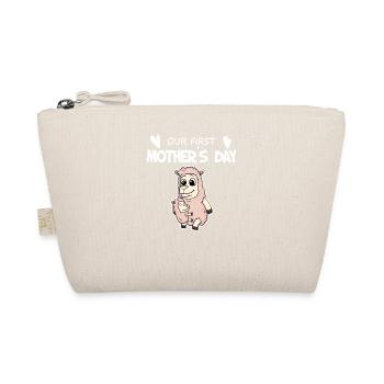 Muttertag - erster Muttertag Geschenk - Bio-Täschchen - Natur - Vorne