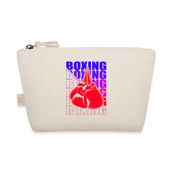 Boxen Martial Arts Boxing Box Club Boxer - Bio-Täschchen - Natur - Vorne