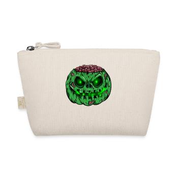 Citrouille zombie squelette brillant Halloween Zombie - Trousse biologique - nature - Devant