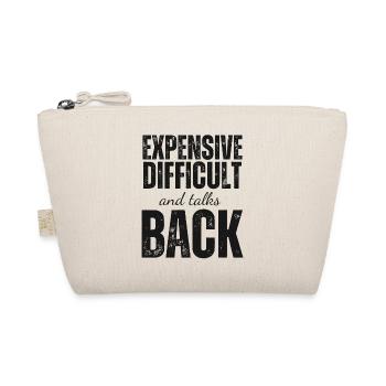 Expensive Difficult and Talks Back - Organic Pouch - nature - Front