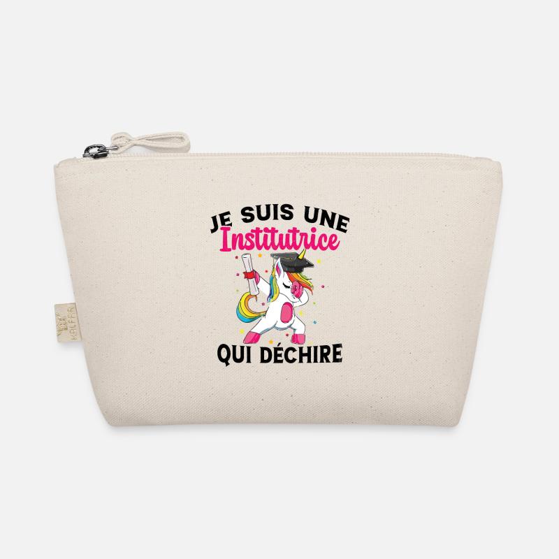 Femme Institutrice Qui Déchire Idée Enseignant Trousse biologique