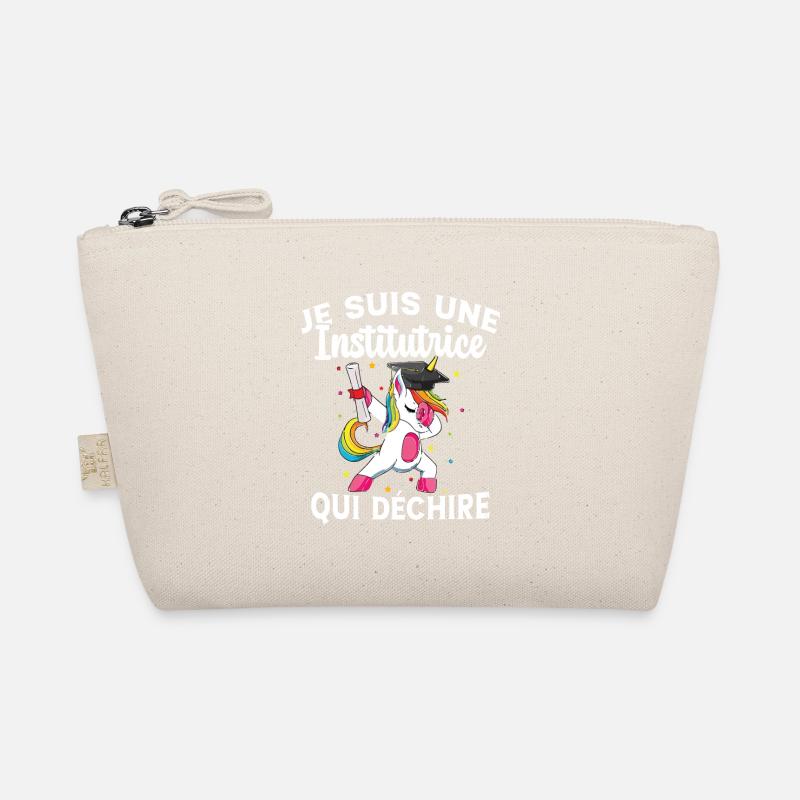 Femme Institutrice Qui Déchire Idée Enseignant Trousse biologique
