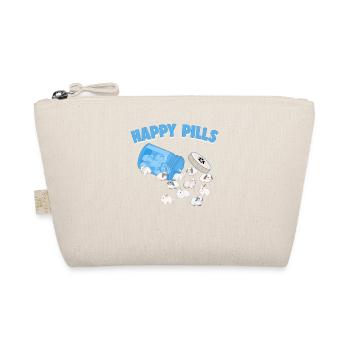 Happy Pills Lapin Race Drôle Angora Anglais - Trousse biologique - nature - Devant