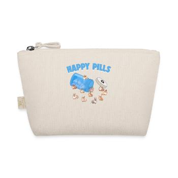 Happy Pills Rabbit Breed Funny Lionhead Bunny Pun - Trousse biologique - nature - Devant