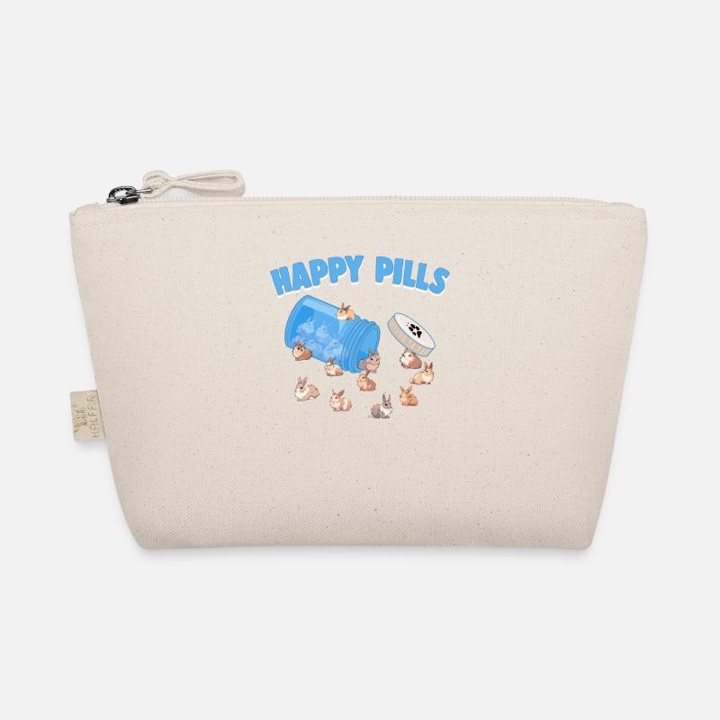 Happy Pills Rabbit Breed Funny Lionhead Bunny Pun Trousse biologique