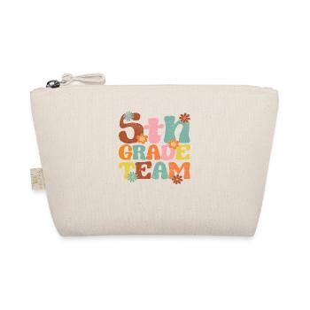 5th Class Team Figth Class Teacher Student Back - Organic Pouch - nature - Front