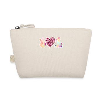 Tie-dye Peace Love And 1st Grade Cute Back School - Bio-Täschchen - Natur - Vorne