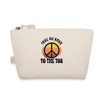 Hippie Peace Sign Peace Flowers Flower Child - Trousse biologique - nature - Devant