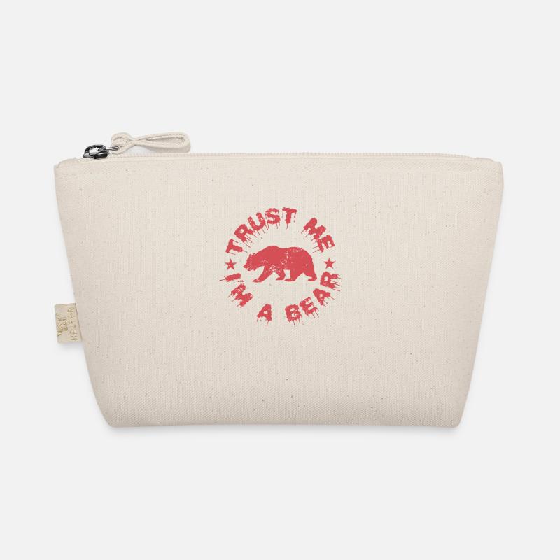 Trust me I'm a Bear Forest Animal Organic Pouch