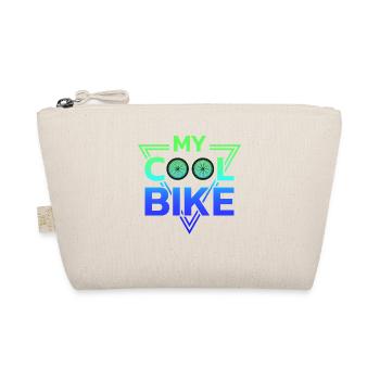 vintage Bike Outfit, Fahrrad Urban Freestyle BMX - Bio-Täschchen - Natur - Vorne