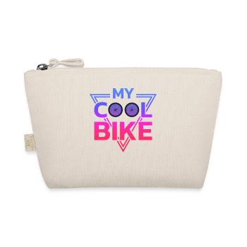 vintage Bike Outfit, Fahrrad Urban Freestyle BMX - Bio-Täschchen - Natur - Vorne