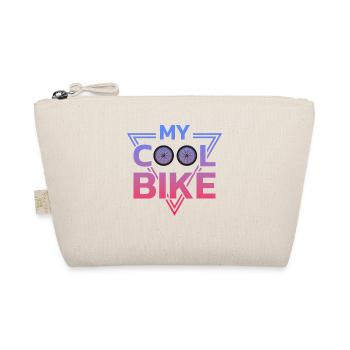 vintage Bike Outfit, Fahrrad Urban Freestyle BMX - Bio-Täschchen - Natur - Vorne