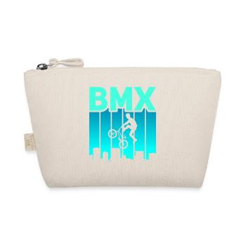 vintage Bike Outfit, Fahrrad Urban Freestyle BMX - Bio-Täschchen - Natur - Vorne