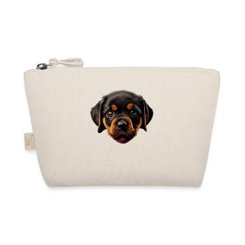 Rottweiler Hund Hunde Welpe Hundehalter Rottweiler - Bio-Täschchen - Natur - Vorne