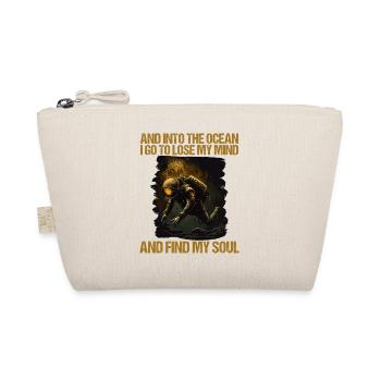 Diving Diver Diver - Organic Pouch - nature - Front