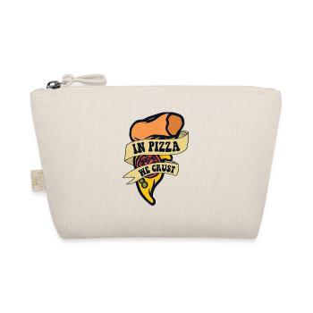 In Pizza We Crust Pizzaofen Pizza Pizzablech - Bio-Täschchen - Natur - Vorne