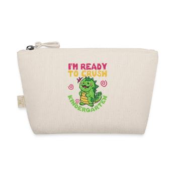 I'm ready to destroy the kindergarten lust - Organic Pouch - nature - Front