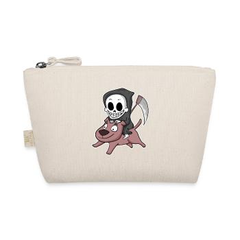 Grim Reaper Dog - Organic Pouch - nature - Front