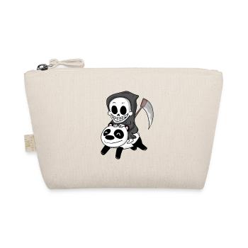 Grim Reaper Panda - Organic Pouch - nature - Front
