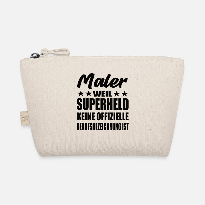 Maler Superheld Spruch Bio-Täschchen