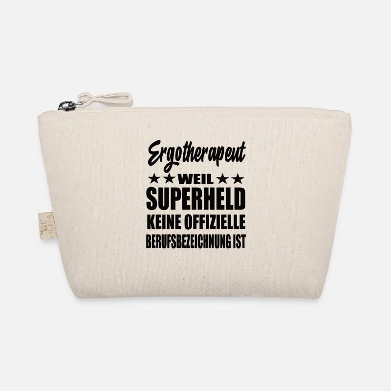 Ergotherapeut Superheld Spruch Bio-Täschchen