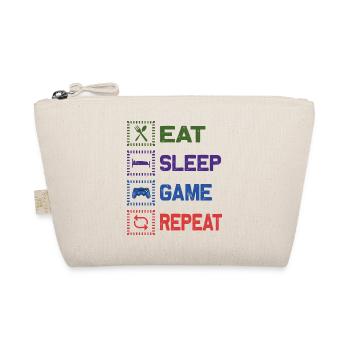 MANGEZ LE JEU DE SOMMEIL RÉPÉTER Conception - Trousse biologique - nature - Devant
