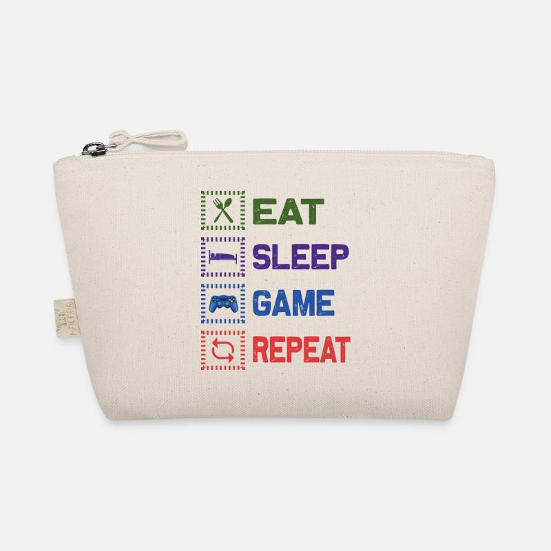MANGEZ LE JEU DE SOMMEIL RÉPÉTER Conception - Trousse biologique - nature