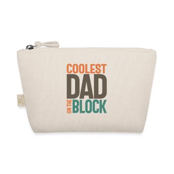 Coolster Vater auf dem Block - Opa genehmigt - Bio-Täschchen - Natur - Vorne