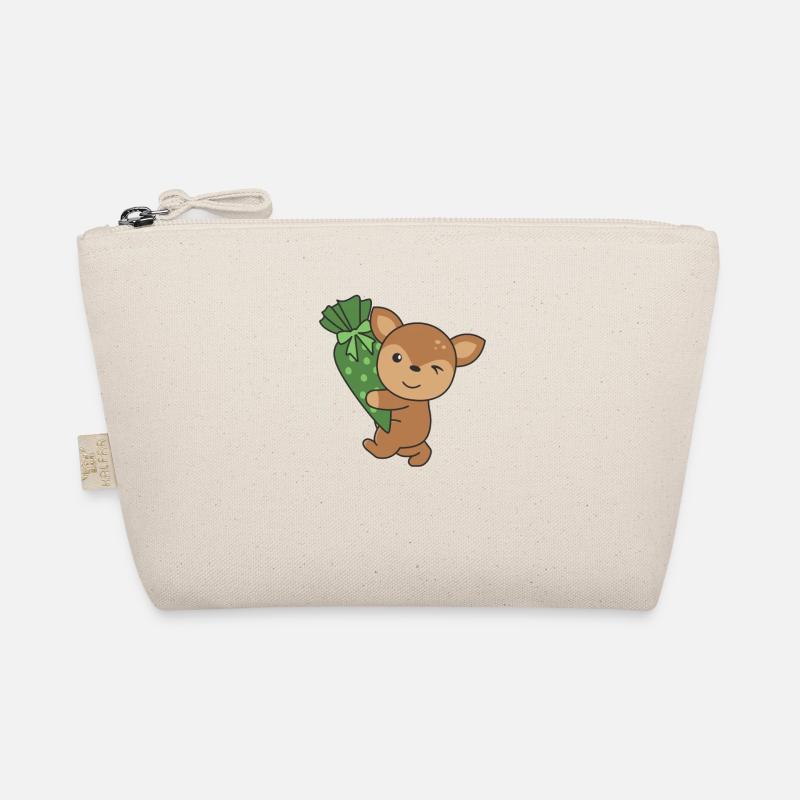 bye bye kindergarten hello school deer Organic Pouch