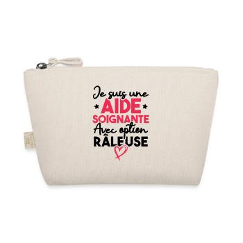 Je suis une aide-soignante avec option râleuse - Trousse biologique - nature - Devant