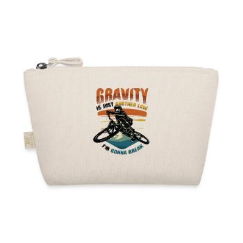 Mountain Bike Dirt Jumping - Organic Pouch - nature - Front